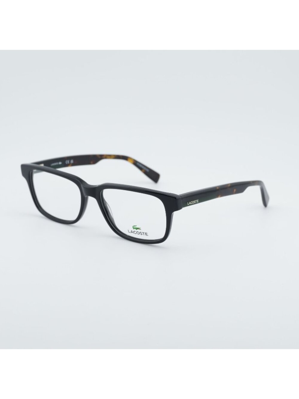 Lacoste L2910 001 Women Eyeglasses Black 55mm Rectangle Frame
